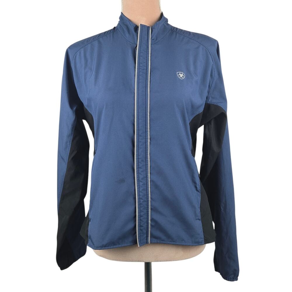 Ariat Women's Ideal Windbreaker Jacket Blue Size Small